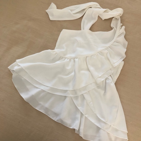 Tops: bundle 3 or more for 50% off! EUC Free People ruffle halter wrap top - Picture 6 of 12